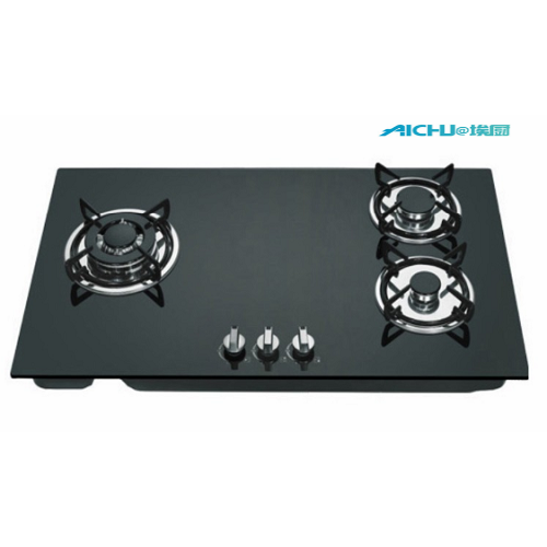 electric induction hob 3 BurnersCast Iron Plate Mini Built In GasHob Supplier