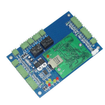 NS-L2 TCP/IP Network Computer Based Double Door Access Control System
