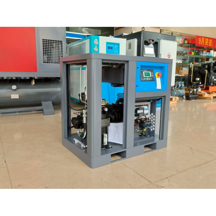 Винтовой воздушный компрессор с фиксированной скоростью, 10 л.с., 7,5 кВт