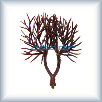 3D brown decorative natural tree trunk ,brown plastic model tree,T006-80,different size,decorative model tree