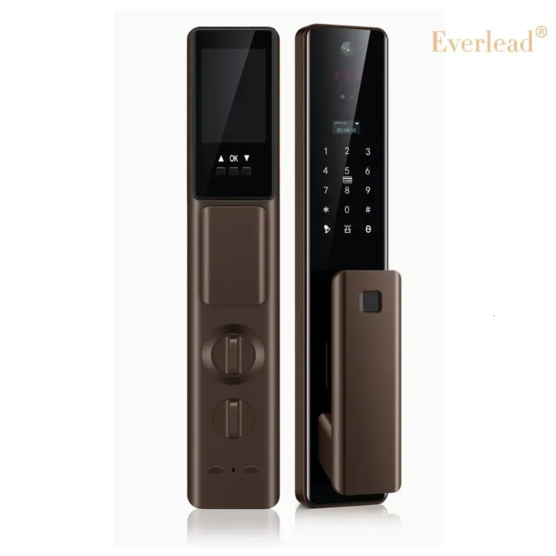 Smart Door Lock with WiFi, Fingerprint, Camera, and Remote Control