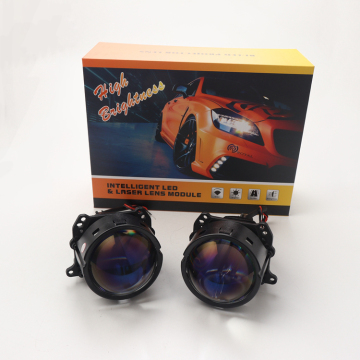 CQL KVISUAUTO 2.5 inch 3 inch R8S 60W 65W 100w 6000K aozoom bi led laser blue lens projector