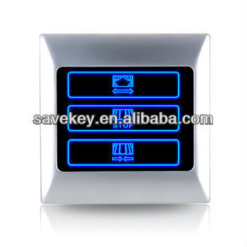 remote control curtain switch for home automation