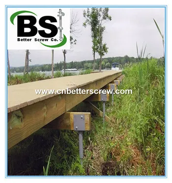 Ground Helical Pile Foundations, Screw Piles or Earth anchors