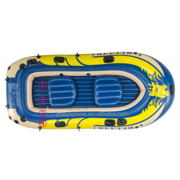 PVC Double Seat Thickened Inflatable Boat Fishing Boat