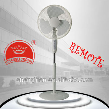 2015 new design good electric stand remote fan 1608R