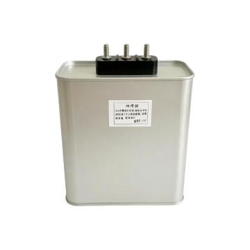 Reactive power compensation capacitor for electric power