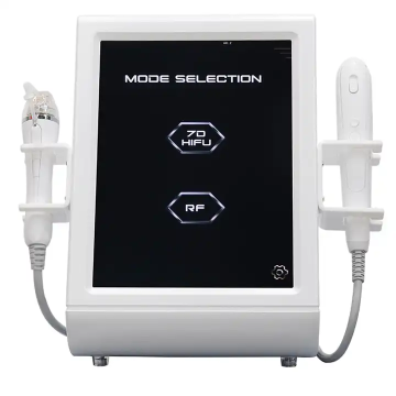 7D Hifu Skin Thalening Skin RF Máquina de elevador de face de microneedling