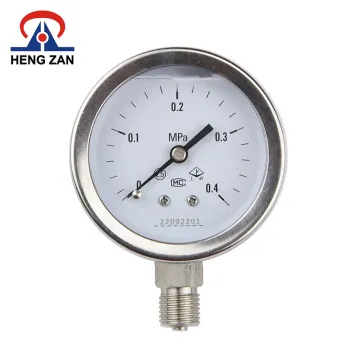 HENGZAN 63mm All Stainless Steel Hydronic Oil Filled Pressure Gauge and Manometer: The Ultimate Solution for Precision Measurement