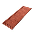 Thickened colored stone roofing tiles