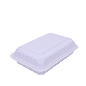 Disposable Microwaveable Food PP Plastic Clamshell