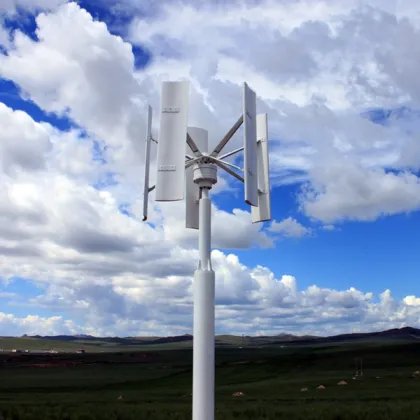 5KW New Energy Vertical Axis Wind Turbines