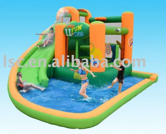 waterproof material inflatable water slide