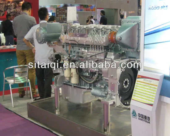 China SINOTRUK STEYR WD615/D12 Series 6 Cylinder Marine Diesel Engine