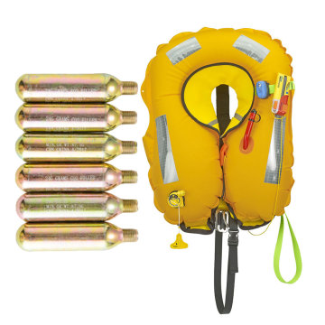 33g CO2 Gas Cylinder for Inflatable Life Vest with 1/2 Thread