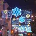 Outdoor Street Motif Light Led Christmas Snowflake Rope