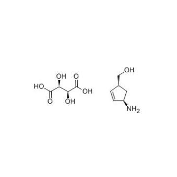 Intermediário de Abacavir (1S,4R)-cis-4-Amino-2-cyclopentene-1-methanol D-tartarato 229177-52-0