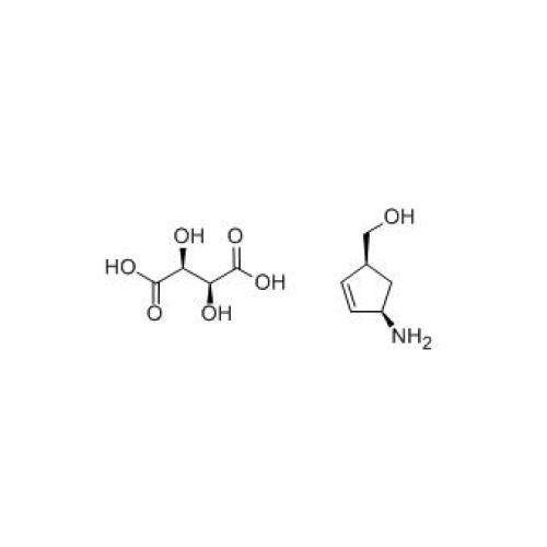 Intermedio di abacavir (1S,4R)-cis-4-Amino-2-cyclopentene-1-methanol D-tartrato 229177-52-0