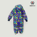 العصرية الاطفال النيون الكتابة على الجدران Snowsuit