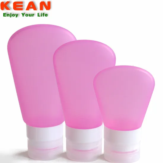 China Manufacturer Squeezable Mini Silicone Travel Bottle Unique Glass Honey Jar