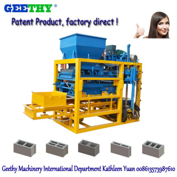 Qtj4-25 Semi Automatic Hollow Block Making Machine Price