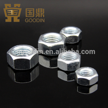 HEX NUT DIN934 GRADE4.8 BLACK