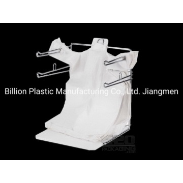 Clear Plastic Handle T-shirt Shopping Bags