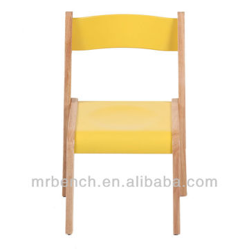 wood slat folding chair