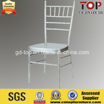 Hotel Metal Silver Wedding Banquet Chiavari Chair