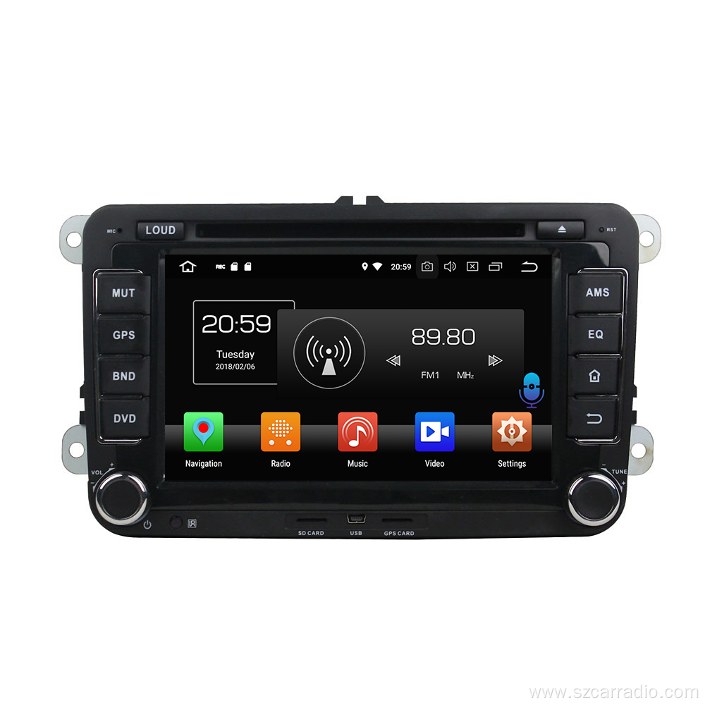 Android 8.0 car dvd player for VW UNIVERSAL