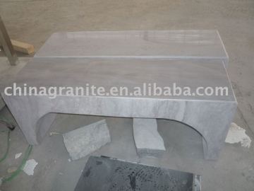 garden sandstone bench