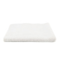 Serviette de séchage de nettoyage de voiture en microfibre sans bord 16x16in blanc