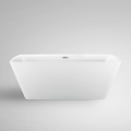 Free Standing Tub End Drain White Color Bathtubs Freestanding
