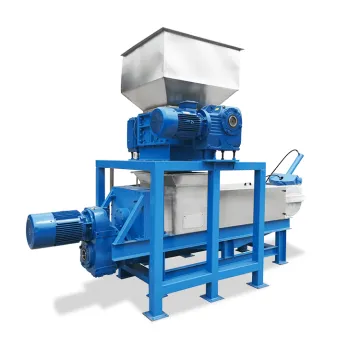 Kitchen Waste Dewatering Screw Press Machine with Shredder: Efficient Food Scraps Management Solution