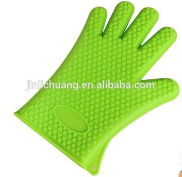 FDA&LFGBwholesale high temperature heart shape embossed silicone gloves