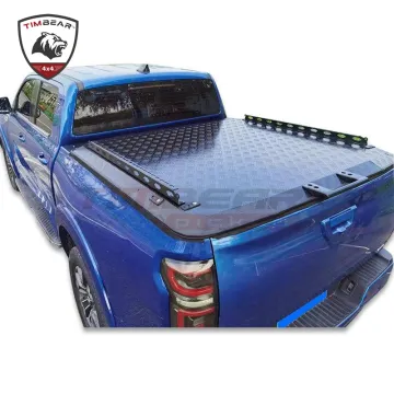 Aluminum Alloy 4X4 Pickup Truck with Hydraulic Rod and Fullbox Tonneau Cover for GMW POER King Kong