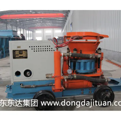Construction Machinery For Sprayed Concrete In Engineering