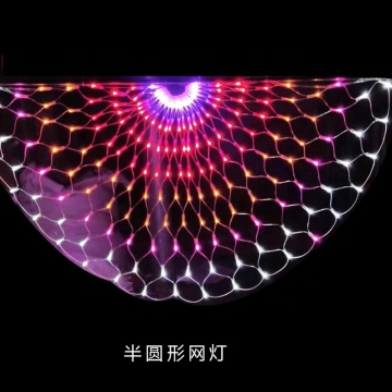 Outdoor LED Net Mesh String Lights for Wedding Christmas Party Decoration