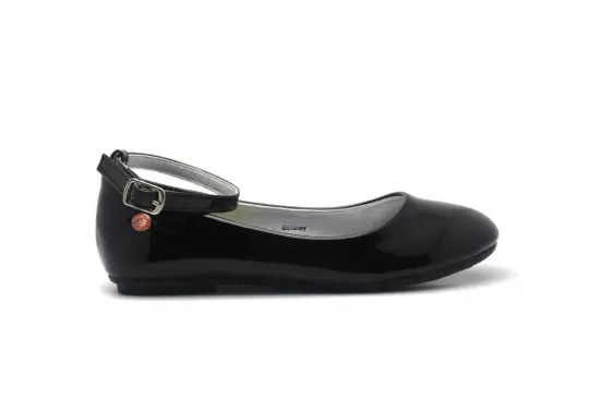 Children's Solid Colour Flexible Flats Closed Shoes