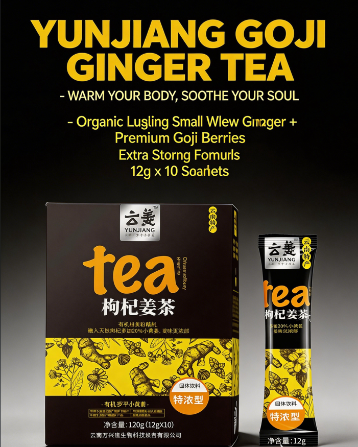 Strong Wolfberry Ginger Herbal Tea Selection