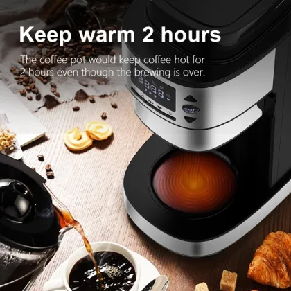 Drip Coffee Machine With 3 Brew Strength