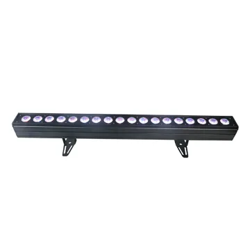 18x10W RGBWAUV LED Bar Light Wall Washer Chasing Stage Lighting
