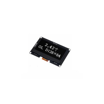 2.42 इंच एलसीडी ब्लू ओएलईडी डिस्प्ले मॉड्यूल IIC/I2C/SPI के लिए C51 SPD0301