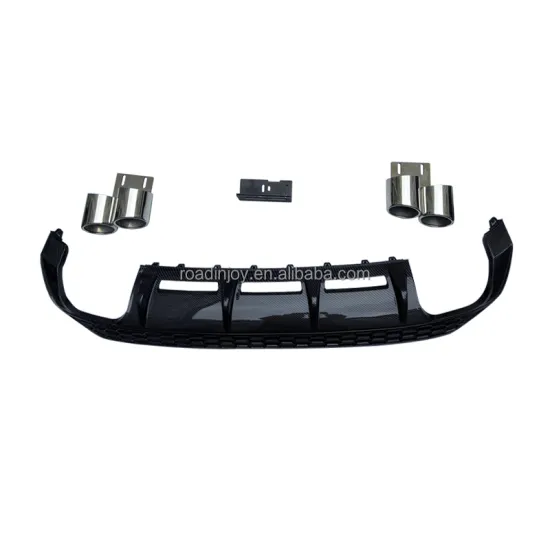Carbon Fiber Rear Bumper Lip Diffuser Spoiler for Audi A3 S-Line S3 2021-2023