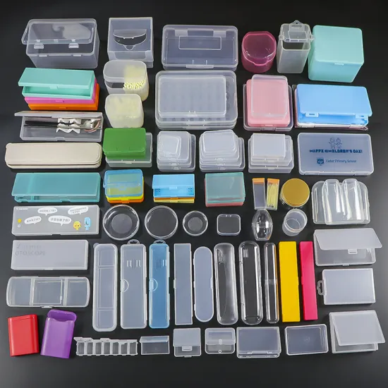 SUNSHING Wholesale Makeup Storage Case Plastic Case Box Clear Pencil Pen Toothbrush Plastic Jewellery Box