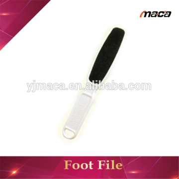 OEM manufacture sandpaper pedicure file with plastic handle