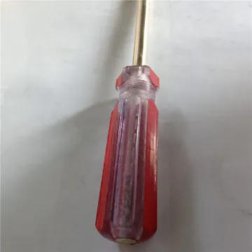 Phillips screwdriver(Plastic Handle ) 150mm Al-cu