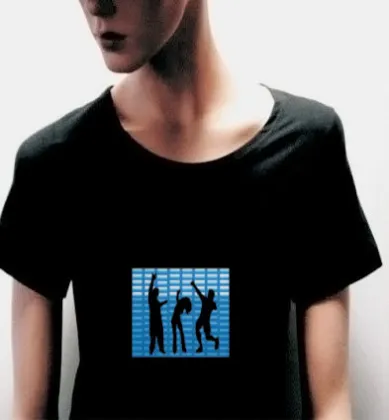 Blue WiFi Detecting T-Shirt