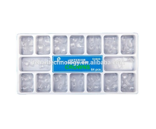 Delian Anterior Transparent Crowns Dental Product