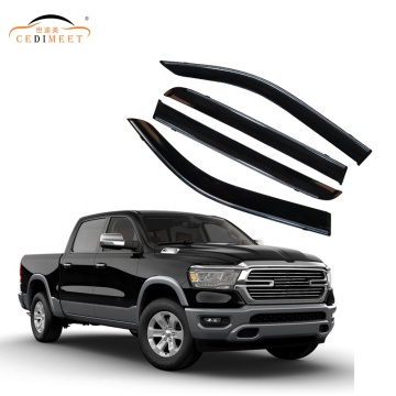 Hochwertige Auto -Seiteninjektion PS Material Wind Defer für RAM 1500 (2019)